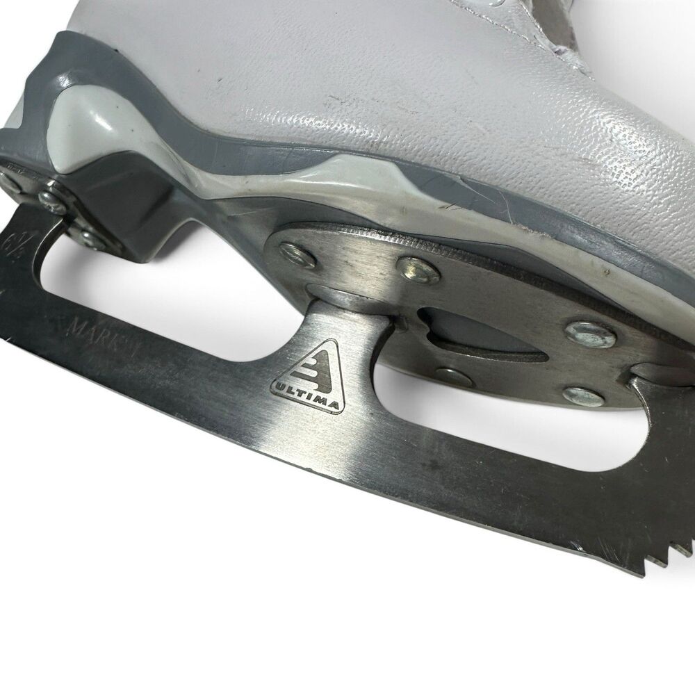 Soft Skate by Jackson Figure Ice Skates US Youth/Junior Size 8- White, 6 1/3 - Picture 5 of 7
